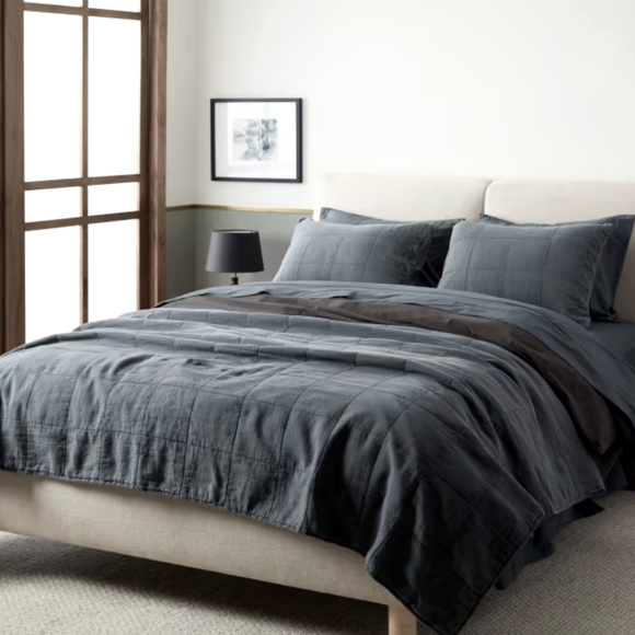 PARACHUTE Standard size Box Quilted Sham Set - Picture 3 of 8